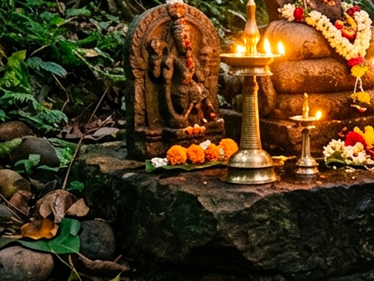 Sacred Nilavilakku